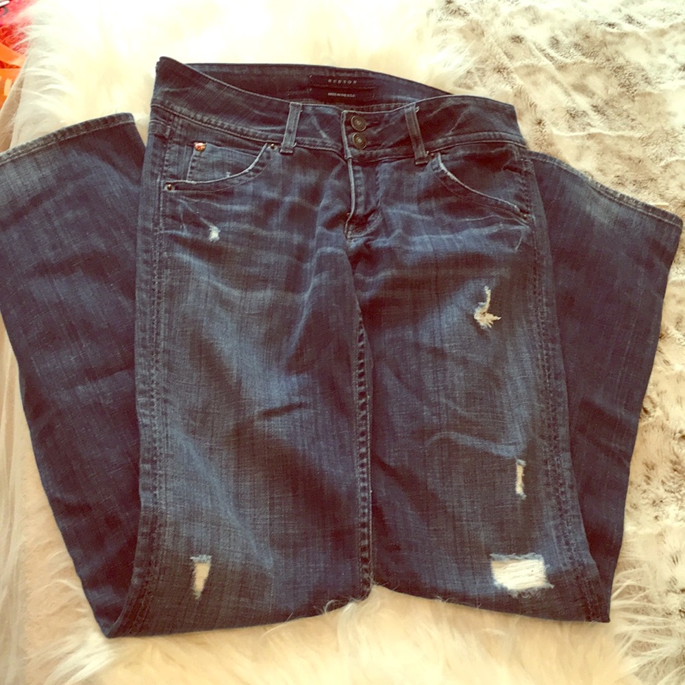 Hudson size 28 flare jeans